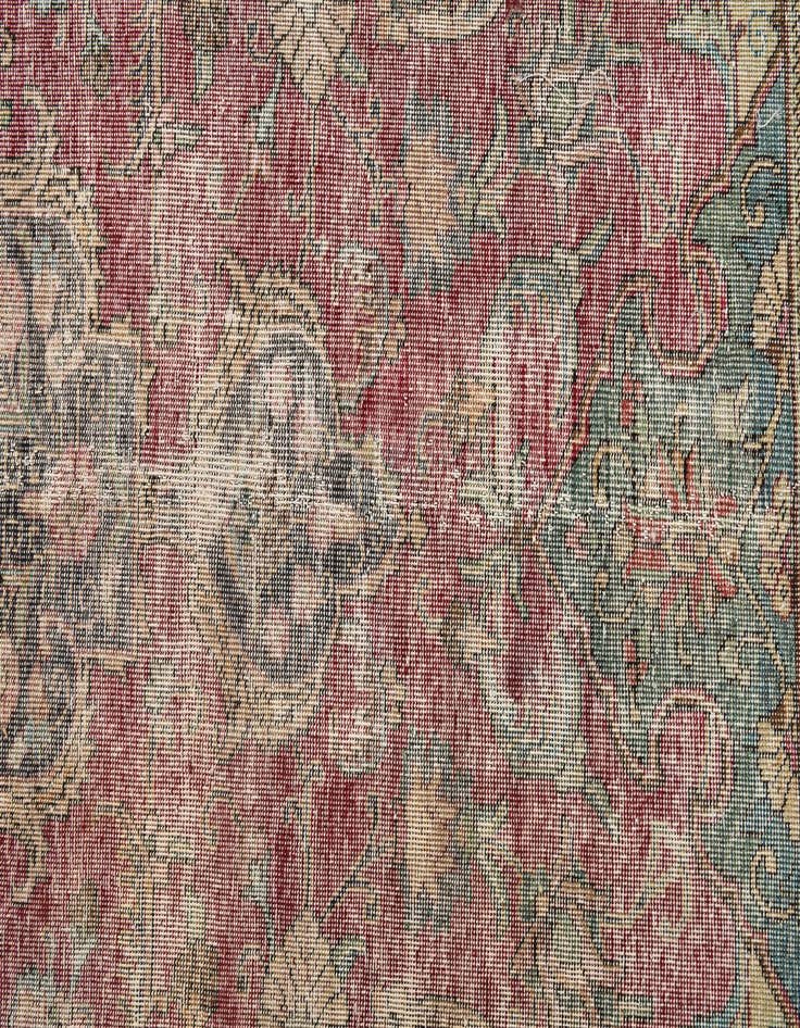 Detail image of 9' 10 x 12' 7  Hand Knotted Ultra Vintage Persian Wool Rug