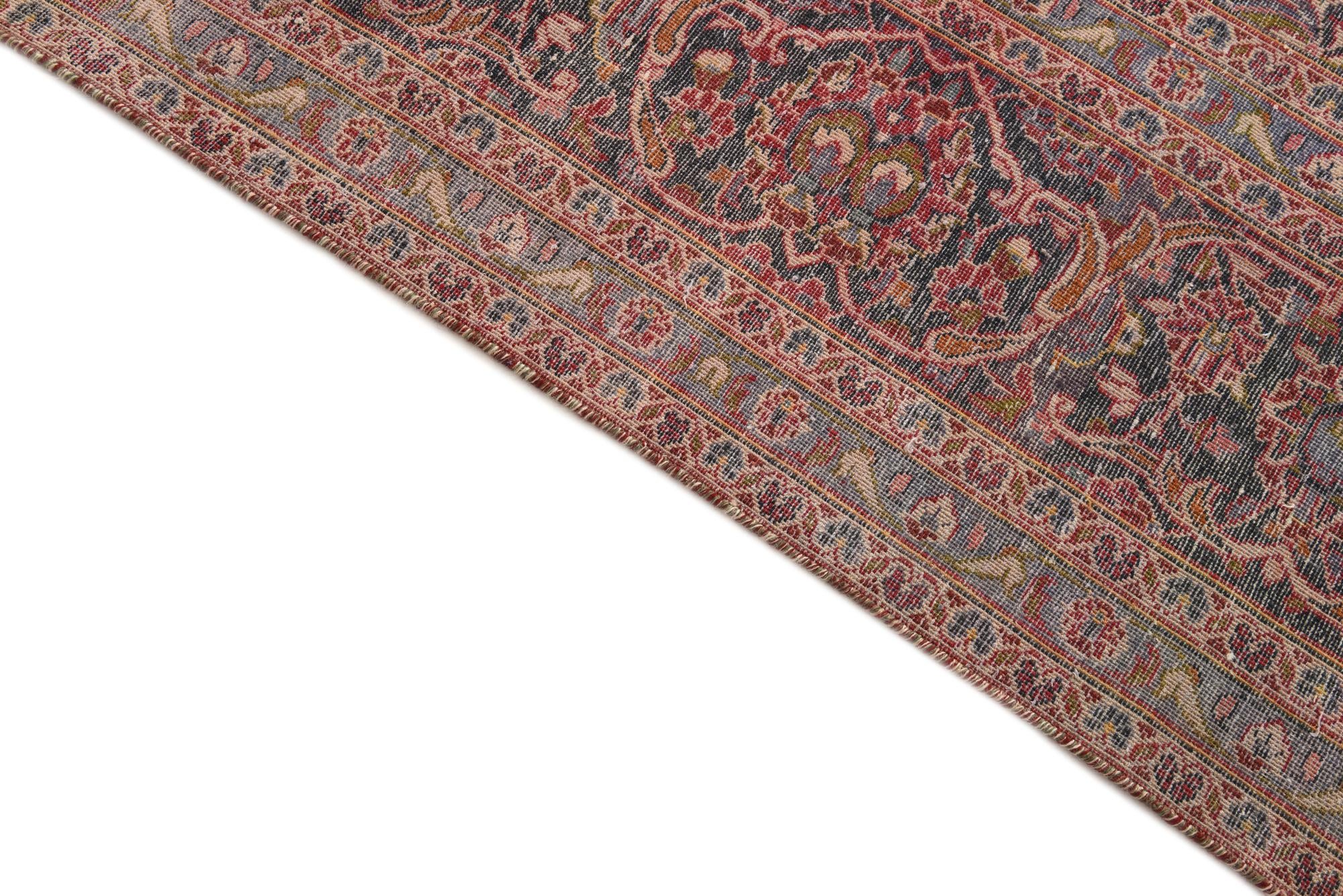 9' 9 x 13' 9 Hand Knotted Ultra Vintage Persian Wool Rug