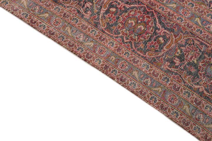 9' 9 x 13' 9 Hand Knotted Ultra Vintage Persian Wool Rug