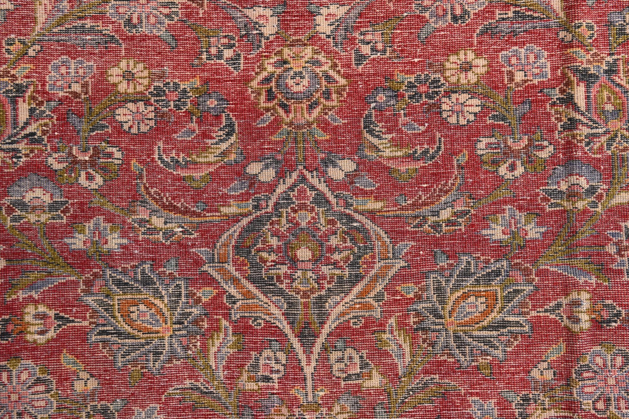 9' 9 x 13' 9 Hand Knotted Ultra Vintage Persian Wool Rug