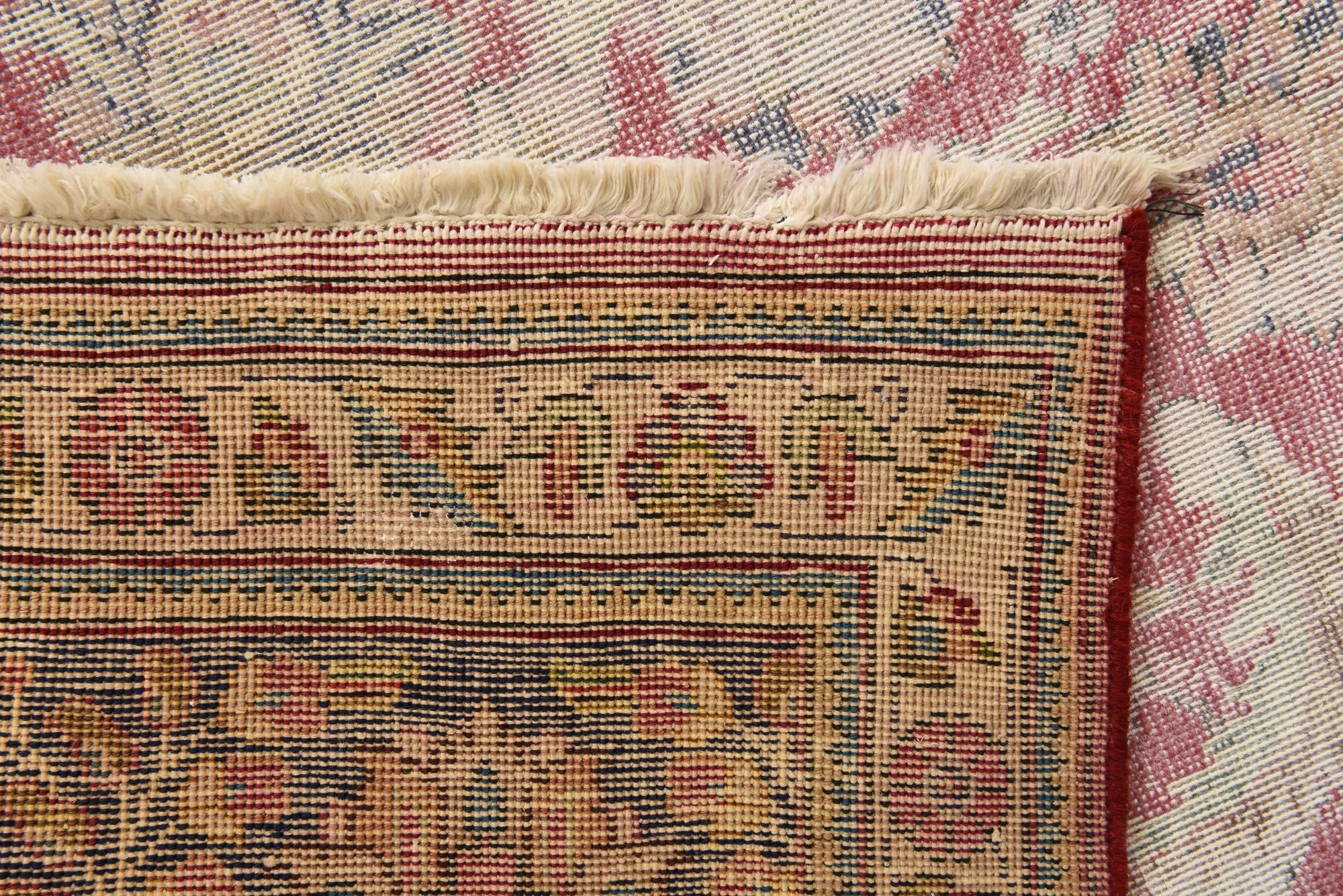 9' 8 x 13' 1 Hand Knotted Ultra Vintage Persian Wool Rug