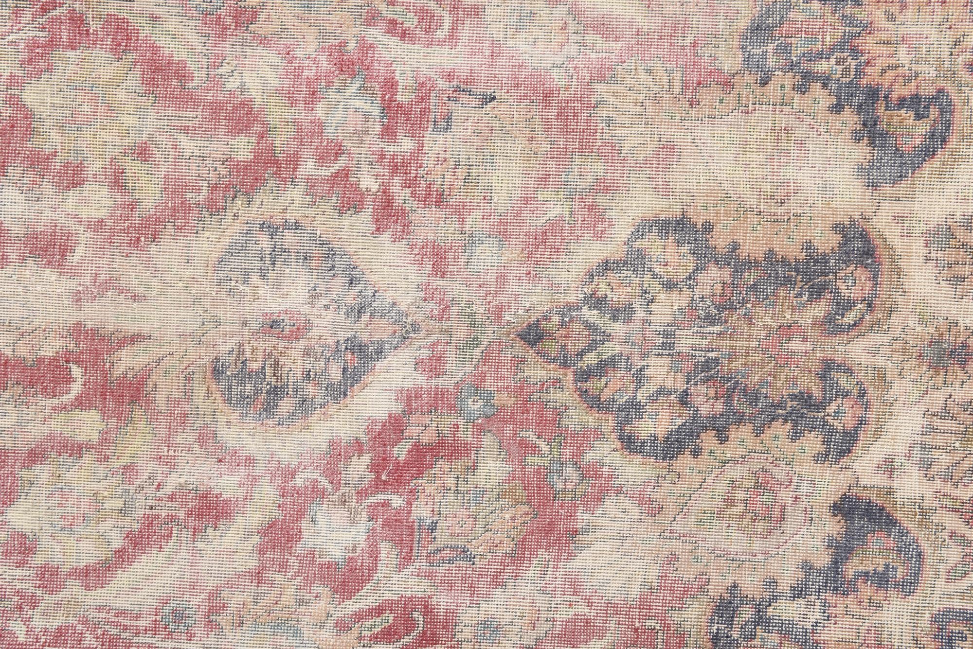 9' 8 x 13' 1 Hand Knotted Ultra Vintage Persian Wool Rug
