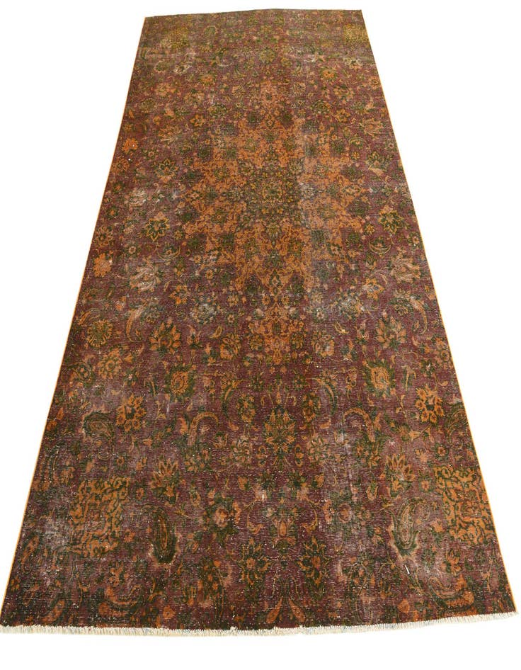 Detail image of 6' 1 x 9' 2  Hand Knotted Ultra Vintage Persian Wool Rug