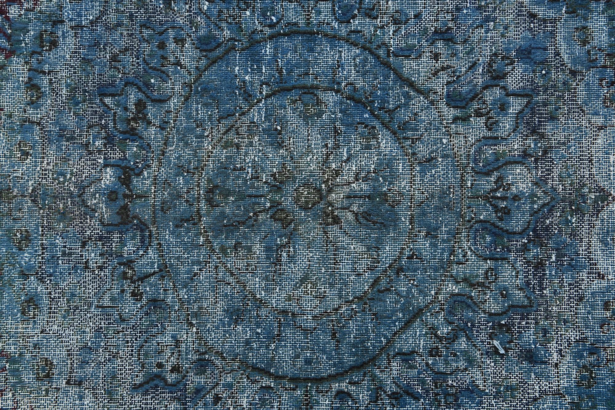 9' 1 x 11' 9 Hand Knotted Ultra Vintage Persian Wool Rug