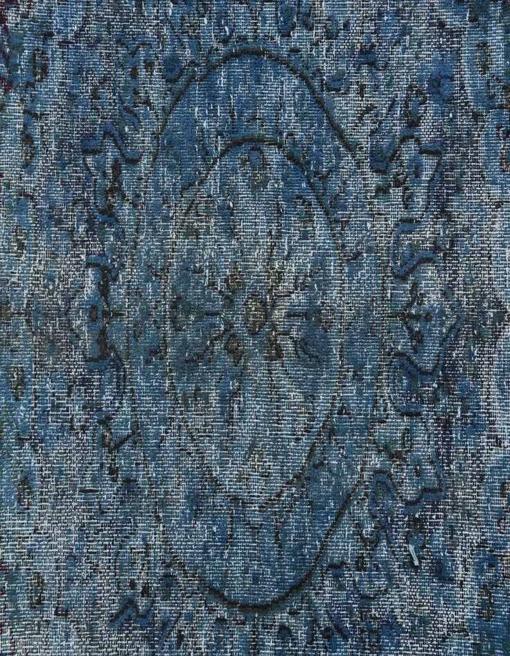 Detail image of 9' 1 x 11' 9  Hand Knotted Ultra Vintage Persian Wool Rug