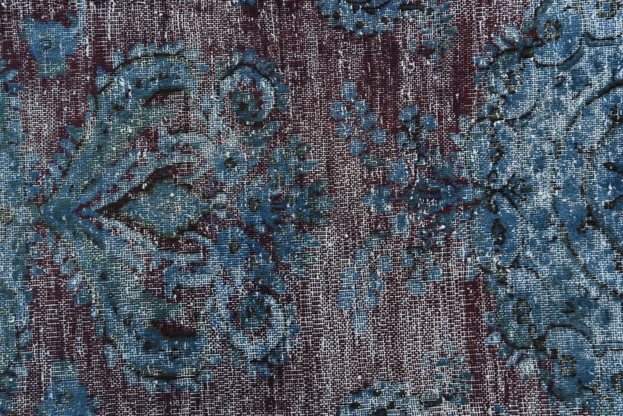 9' 1 x 11' 9 Hand Knotted Ultra Vintage Persian Wool Rug
