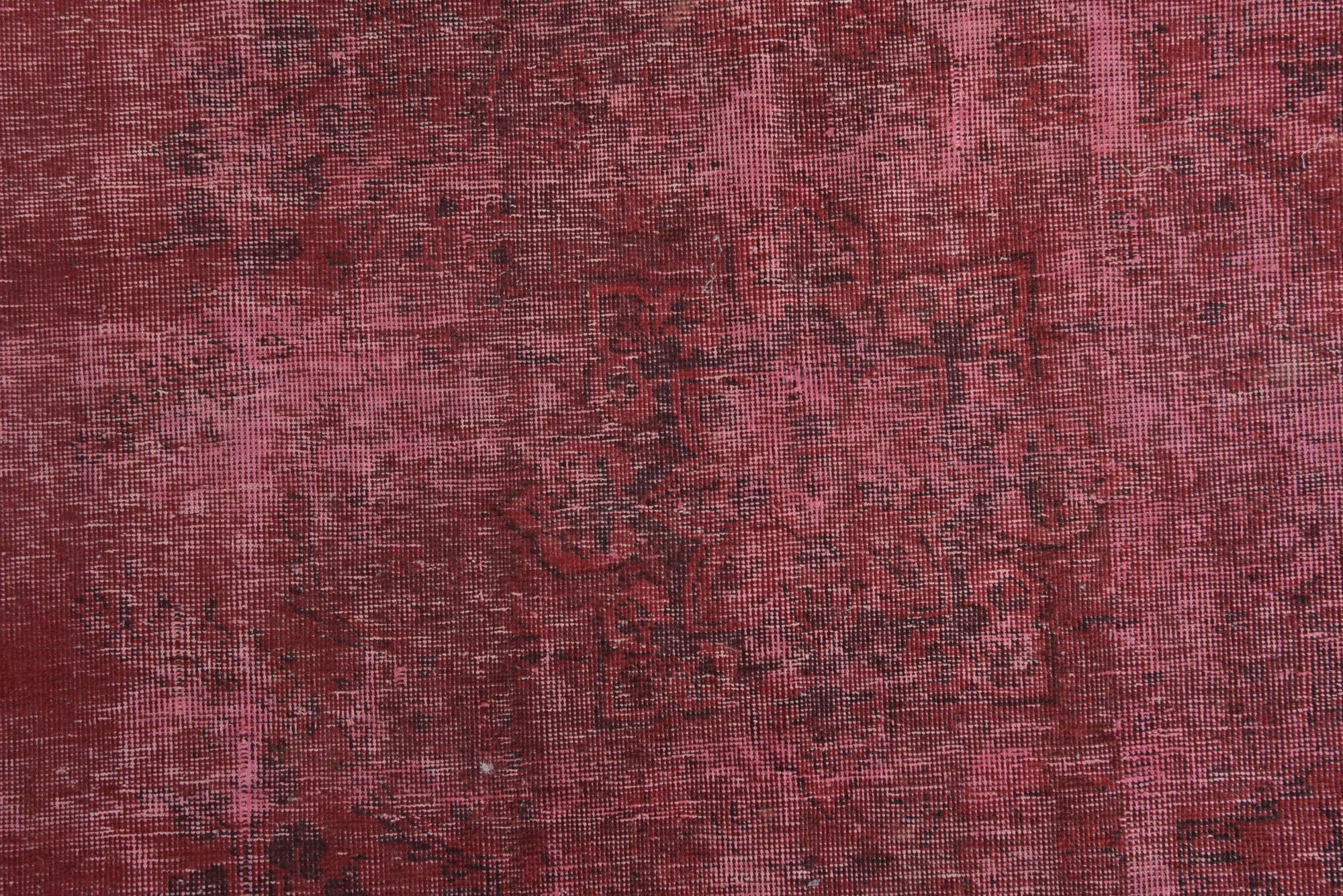 6' 4 x 9' 2 Hand Knotted Ultra Vintage Persian Wool Rug