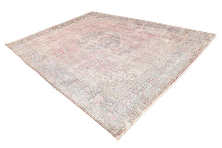 9' 10 x 12' 7 Hand Knotted Ultra Vintage Persian Wool Rug