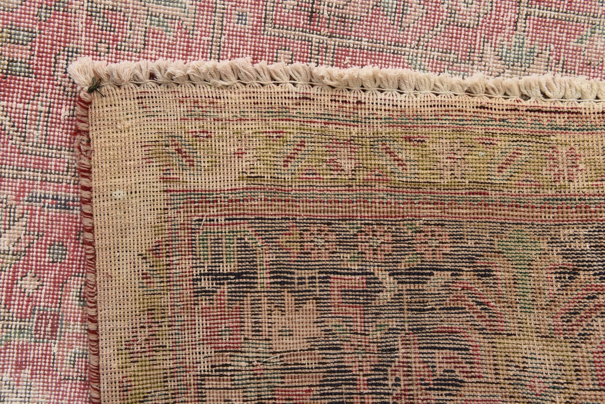 9' 10 x 12' 7 Hand Knotted Ultra Vintage Persian Wool Rug