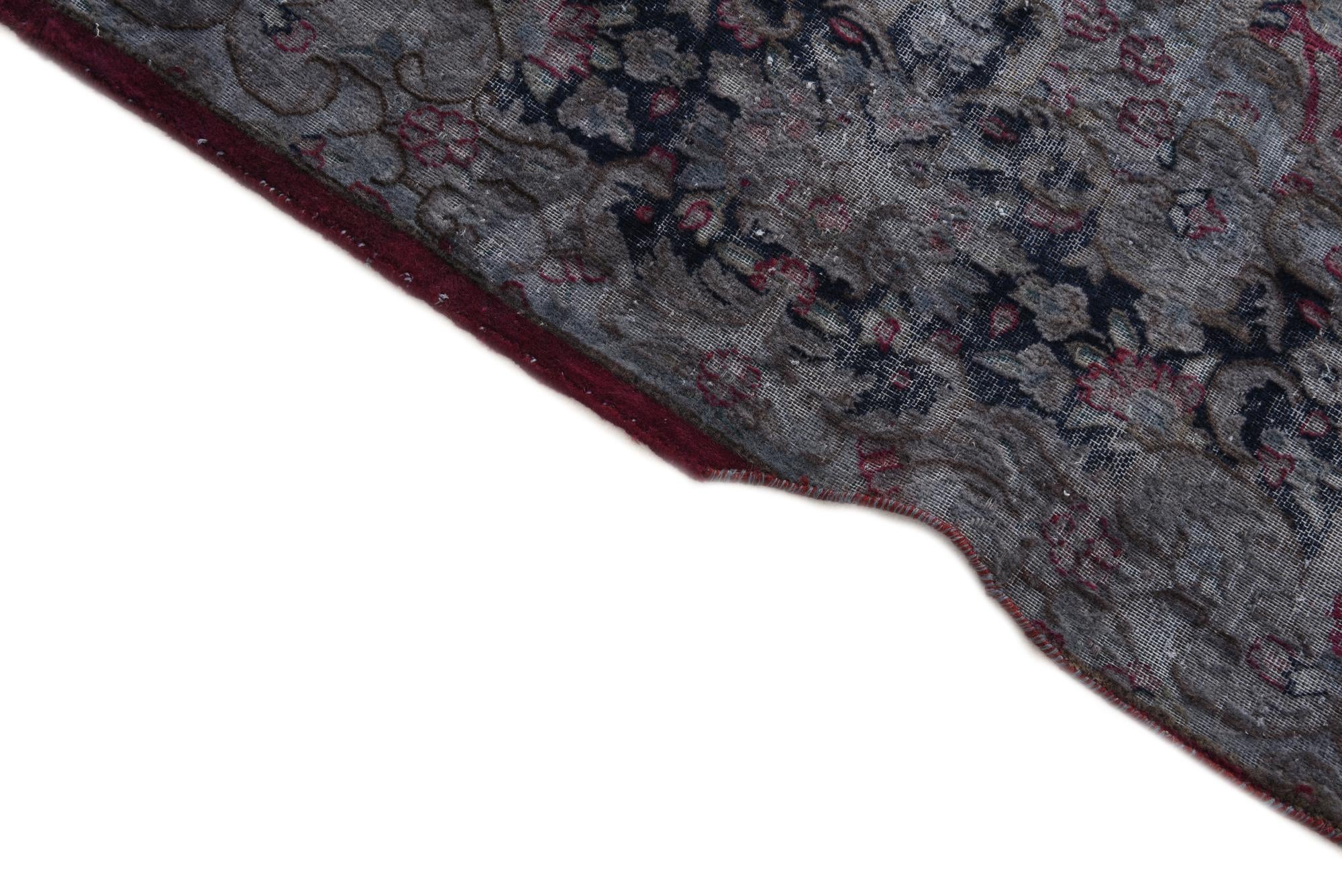 9' 6 x 13' 5 Hand Knotted Ultra Vintage Persian Wool Rug