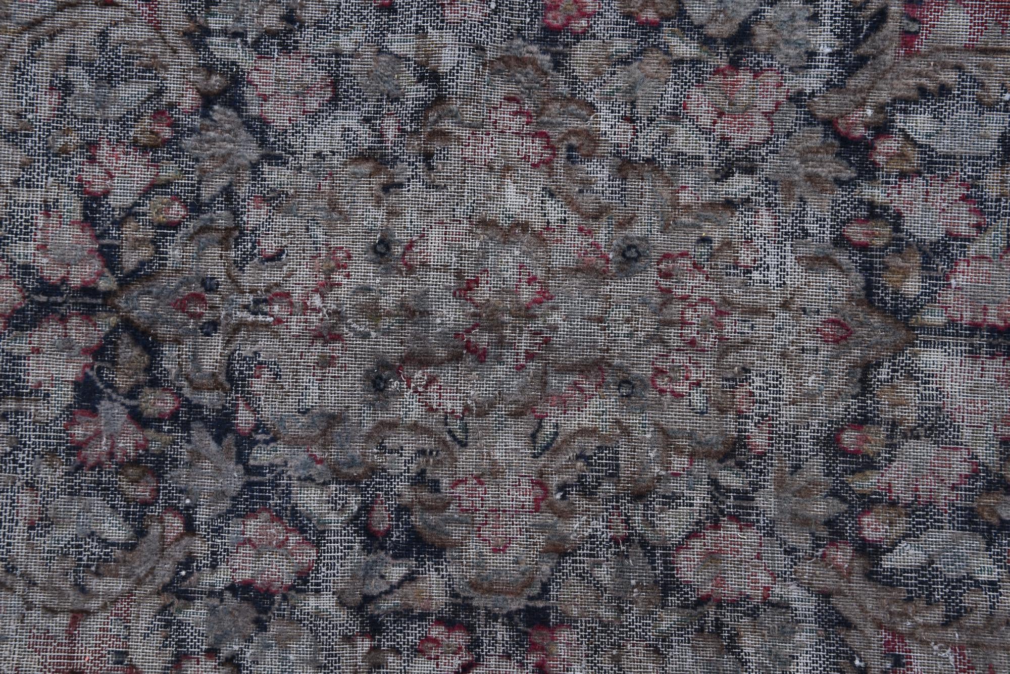 9' 6 x 13' 5 Hand Knotted Ultra Vintage Persian Wool Rug