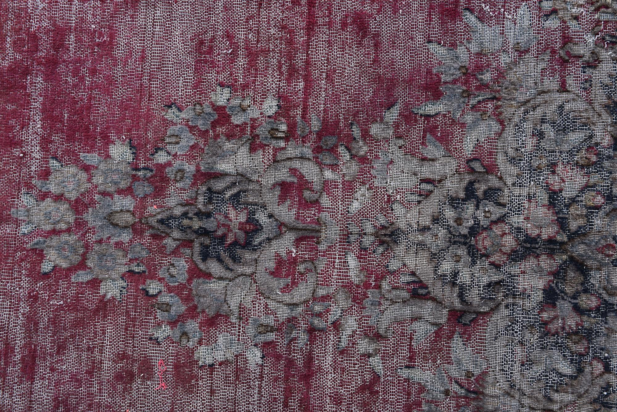 9' 6 x 13' 5 Hand Knotted Ultra Vintage Persian Wool Rug