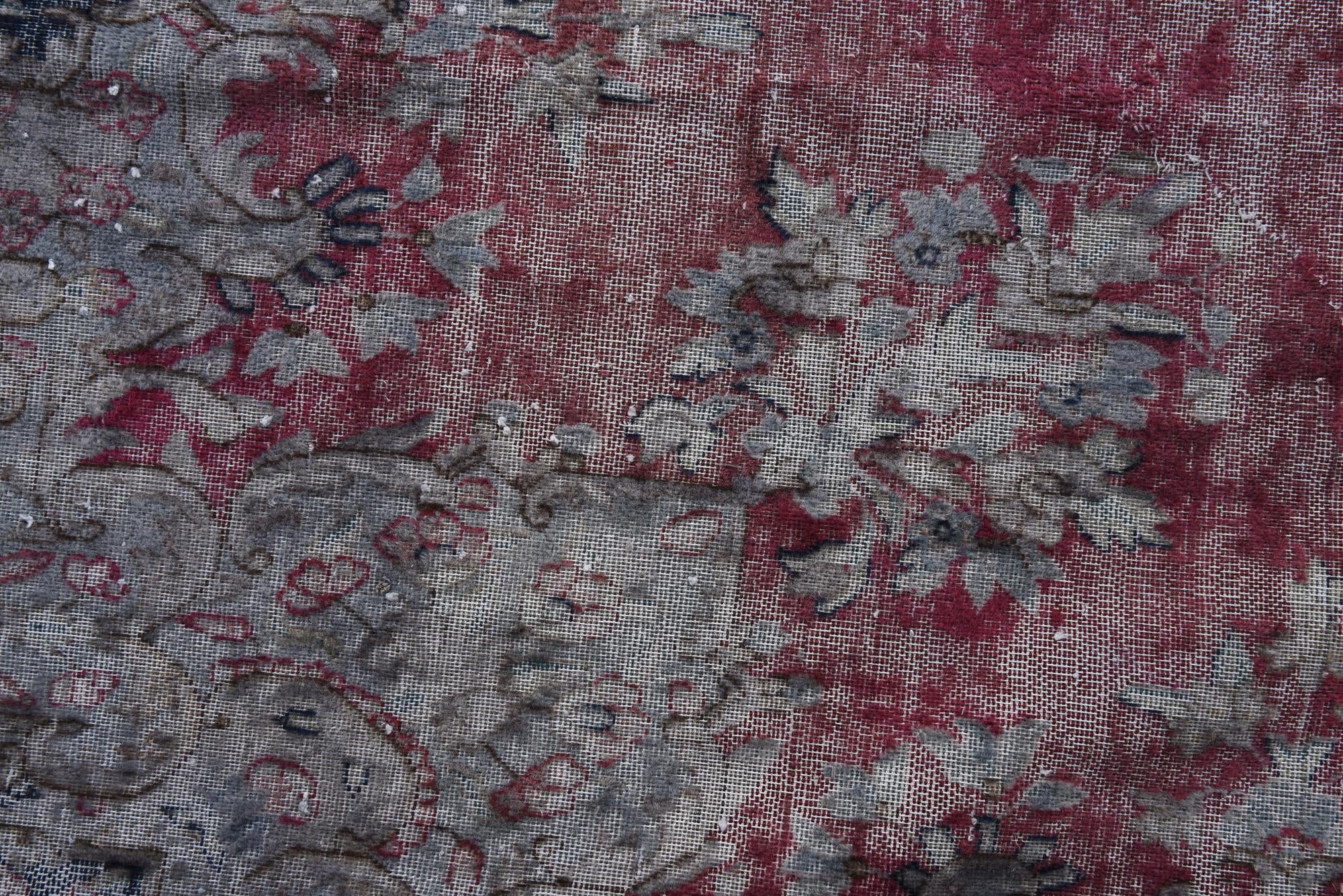 9' 6 x 13' 5 Hand Knotted Ultra Vintage Persian Wool Rug