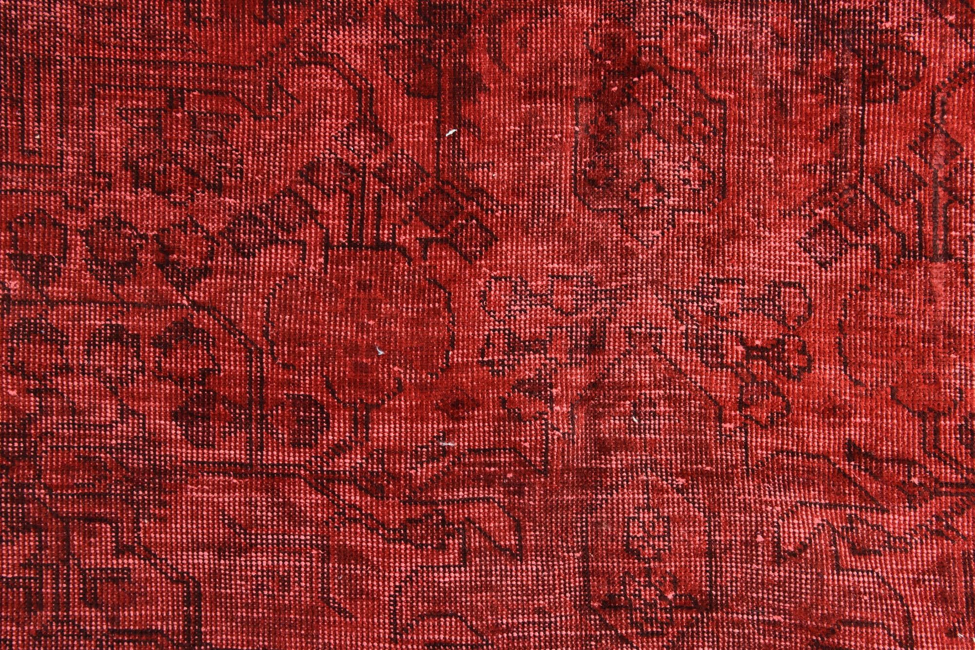 9' 10 x 12' 6 Hand Knotted Ultra Vintage Persian Wool Rug