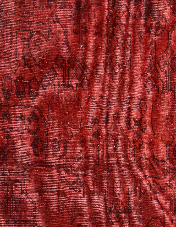 Detail image of 9' 10 x 12' 6  Hand Knotted Ultra Vintage Persian Wool Rug