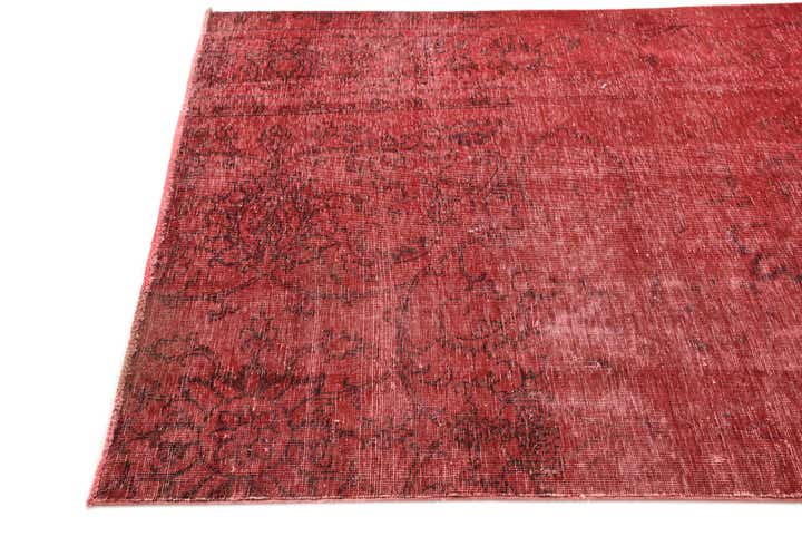 4' 3 x 6' 2 Hand Knotted Ultra Vintage Persian Wool Rug