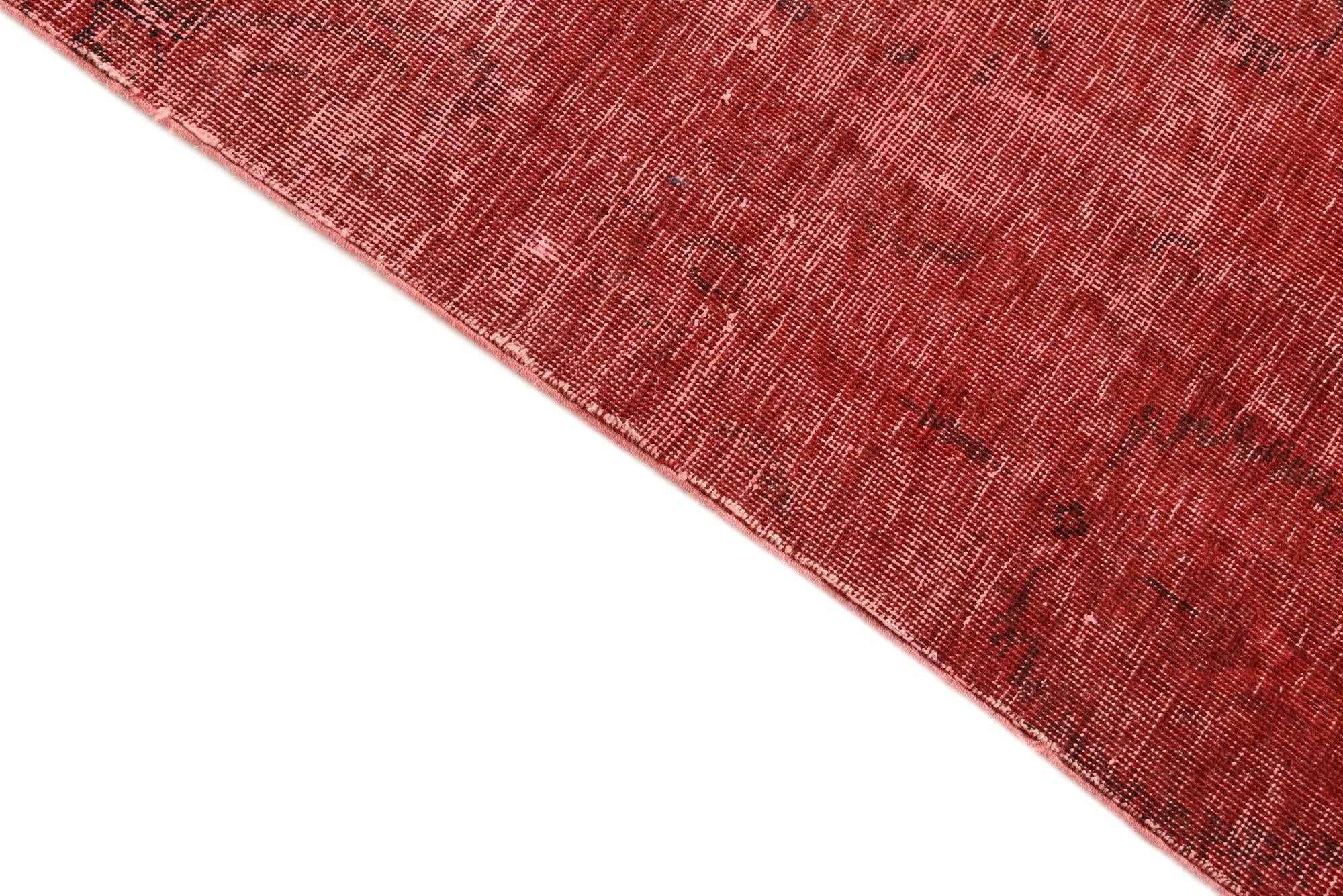 4' 3 x 6' 2 Hand Knotted Ultra Vintage Persian Wool Rug