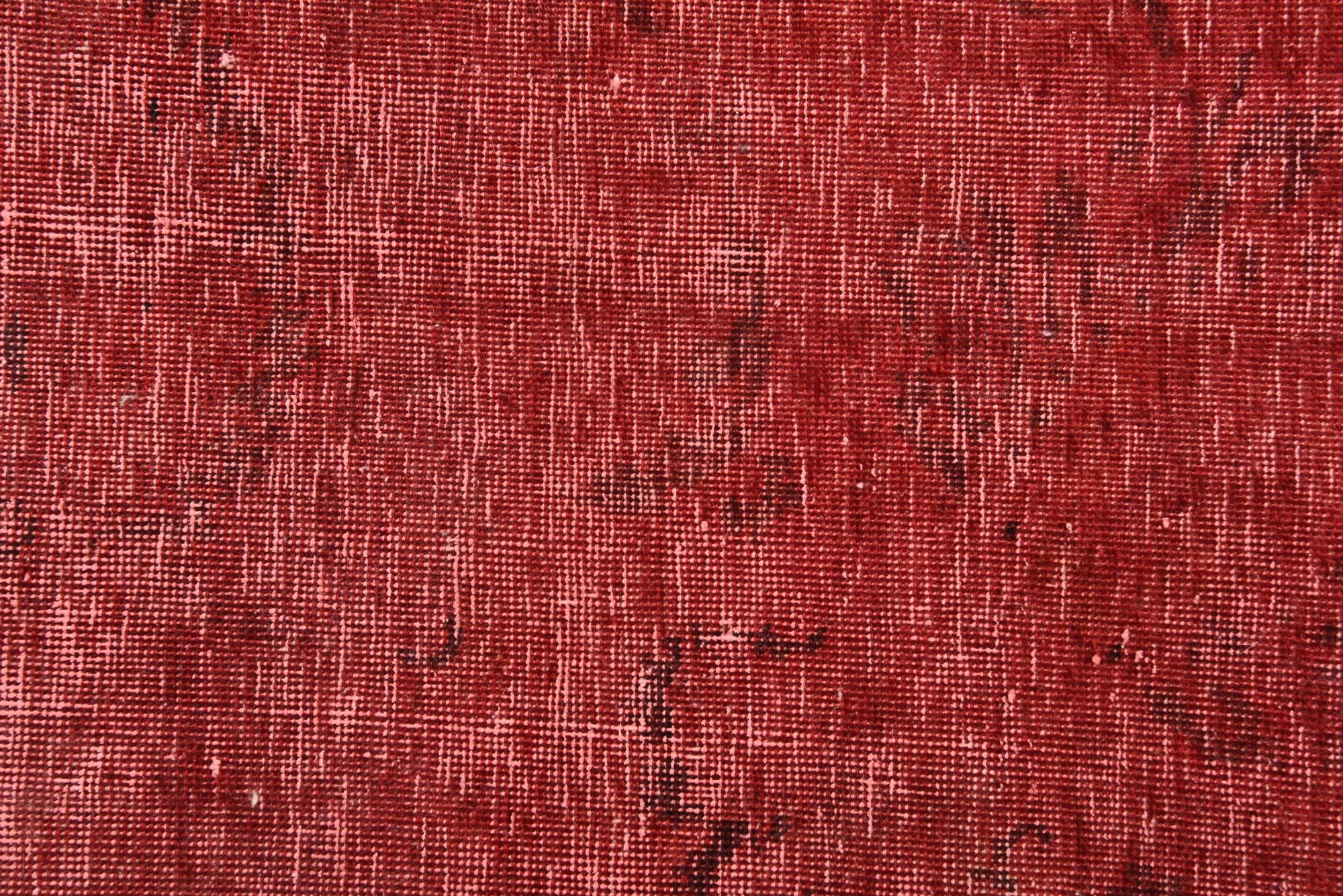 4' 3 x 6' 2 Hand Knotted Ultra Vintage Persian Wool Rug