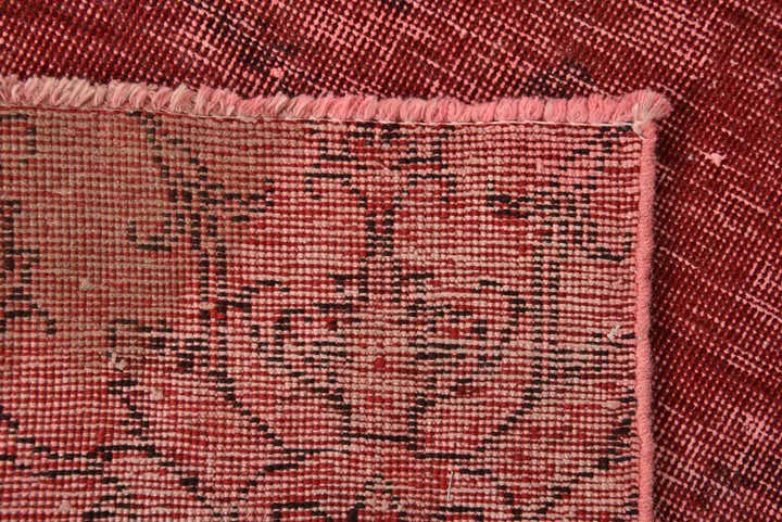 4' 3 x 6' 2 Hand Knotted Ultra Vintage Persian Wool Rug
