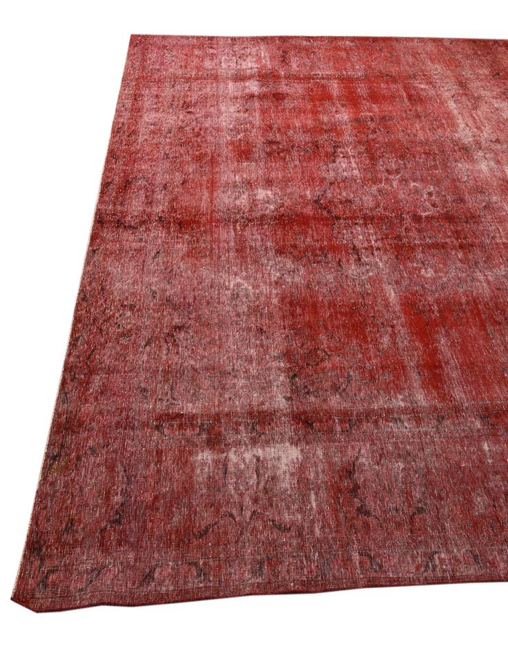 Detail image of 9' 7 x 11' 7  Hand Knotted Ultra Vintage Persian Wool Rug