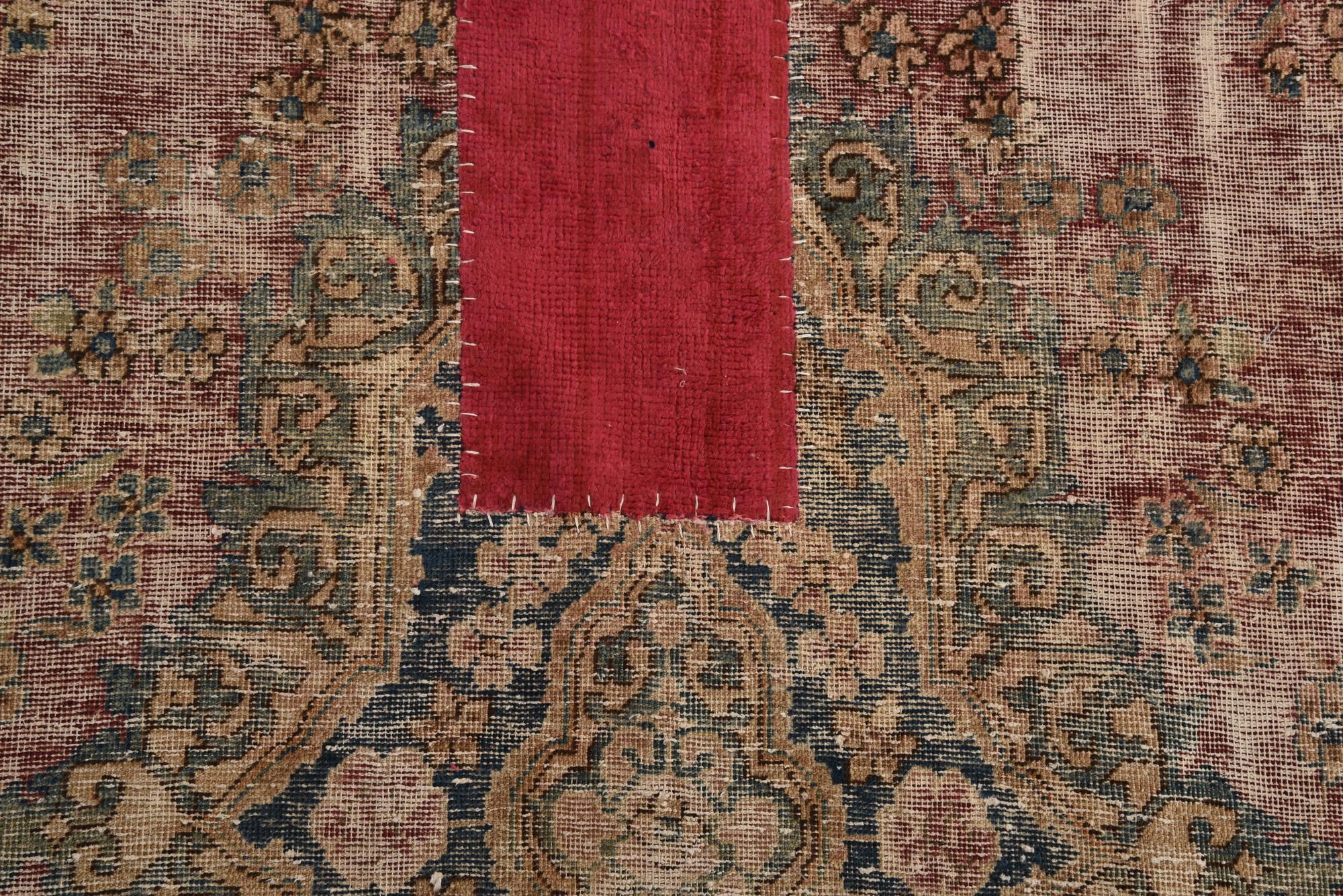 9' 3 x 12' 9 Hand Knotted Ultra Vintage Persian Wool Rug