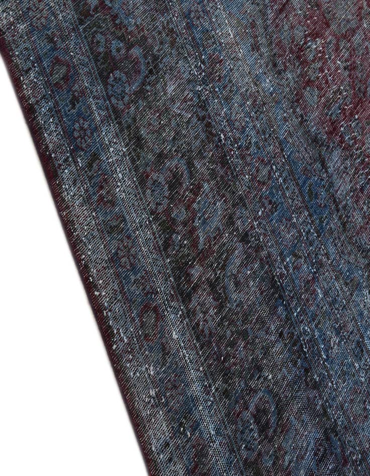 Detail image of 9' 8 x 12' 6  Hand Knotted Ultra Vintage Persian Wool Rug