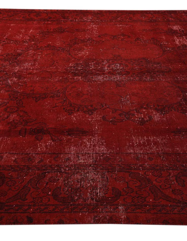 Detail image of 9' 7 x 12' 5  Hand Knotted Ultra Vintage Persian Wool Rug