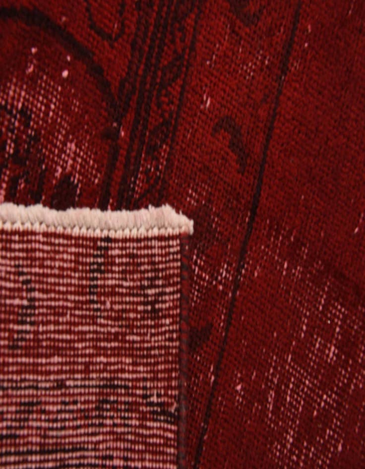 Detail image of 9' 7 x 12' 5  Hand Knotted Ultra Vintage Persian Wool Rug