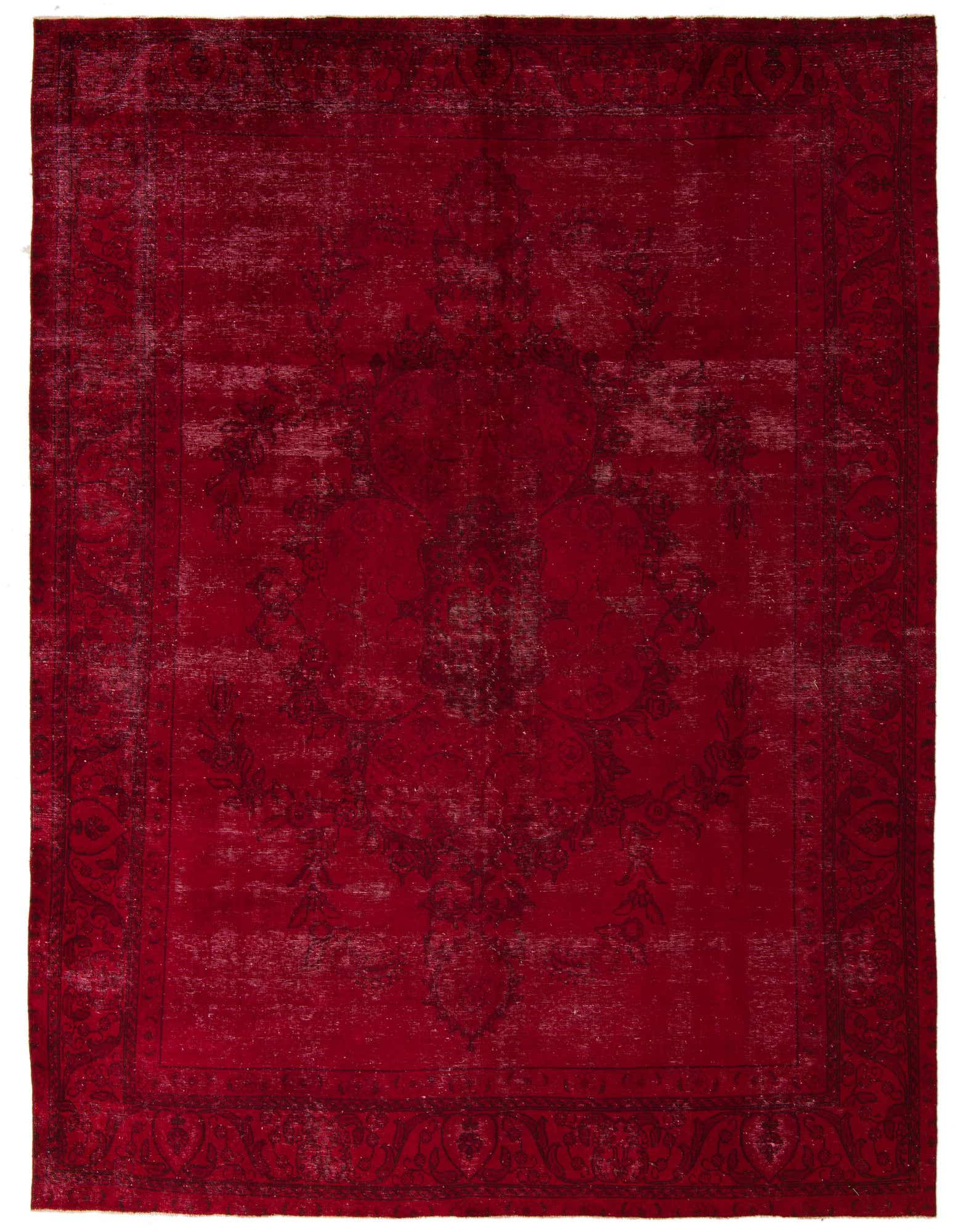 Primary image 9' 7 x 12' 5  Hand Knotted Ultra Vintage Persian Wool Rug