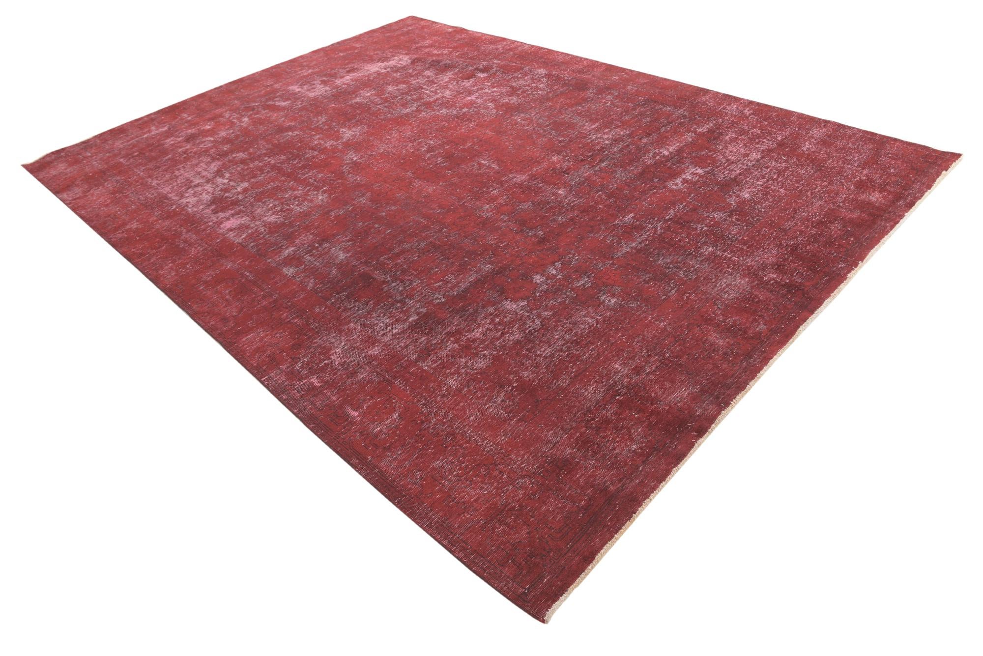 9' 2 x 12' 3 Hand Knotted Ultra Vintage Persian Wool Rug