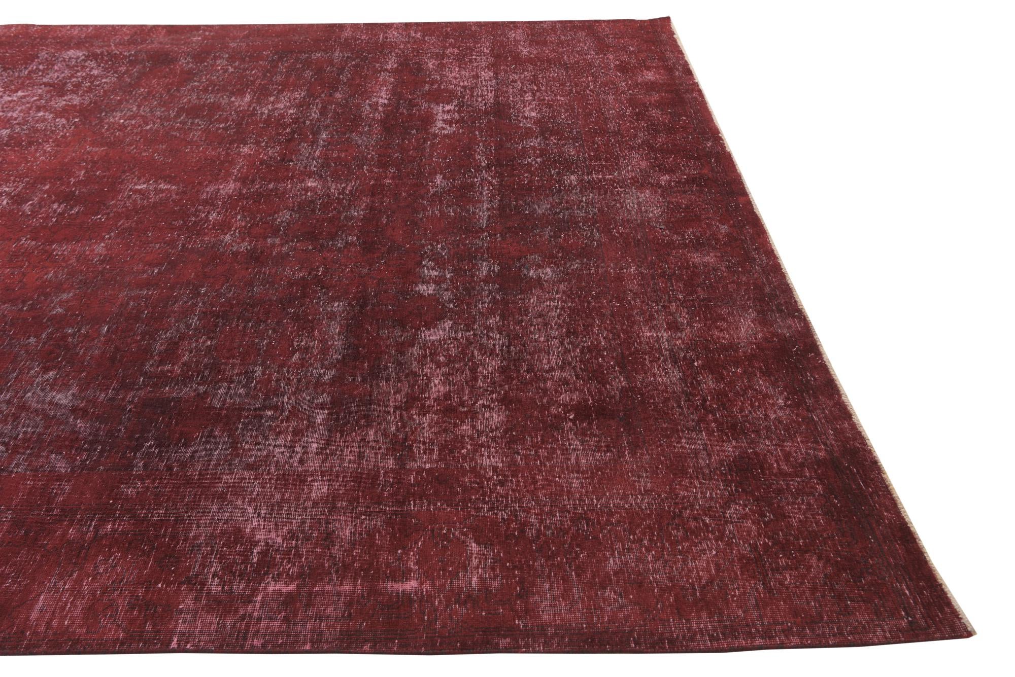 9' 2 x 12' 3 Hand Knotted Ultra Vintage Persian Wool Rug