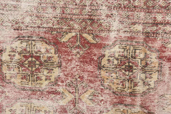 7' 4 x 10' 1 Hand Knotted Ultra Vintage Persian Wool Rug