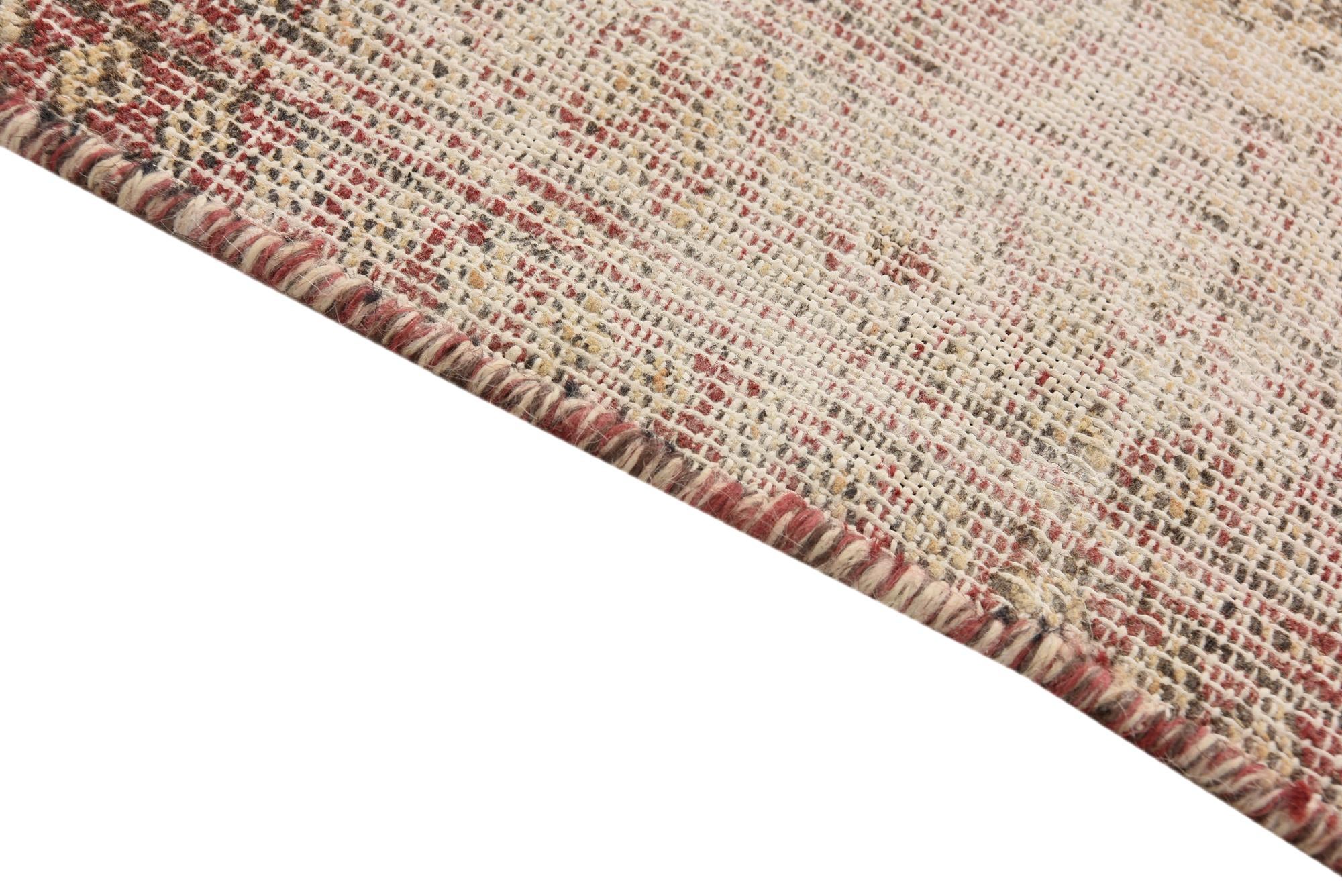 7' 4 x 10' 1 Hand Knotted Ultra Vintage Persian Wool Rug