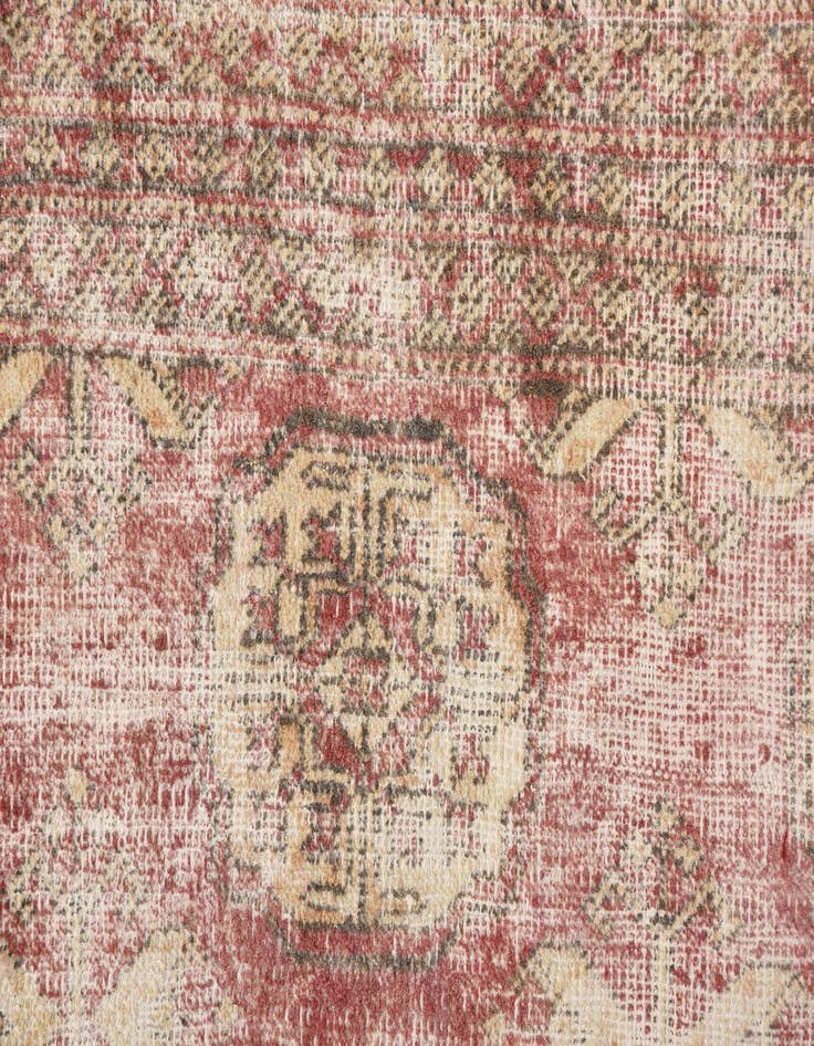 Detail image of 7' 4 x 10' 1  Hand Knotted Ultra Vintage Persian Wool Rug