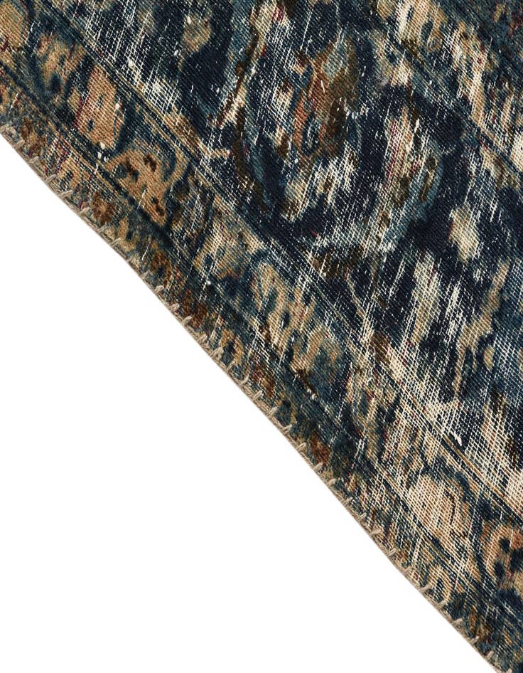 Detail image of 8' x 11' 2  Hand Knotted Ultra Vintage Persian Wool Rug