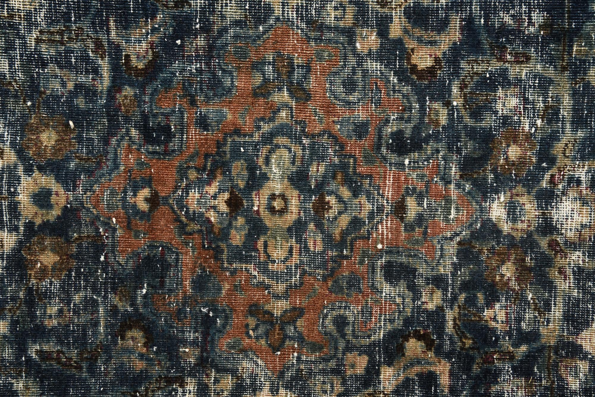 8' x 11' 2 Hand Knotted Ultra Vintage Persian Wool Rug