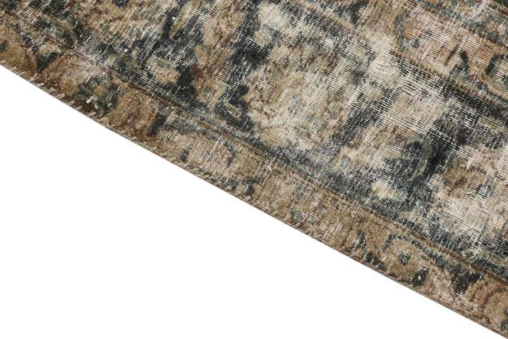 8' x 10' 6 Hand Knotted Ultra Vintage Persian Wool Rug