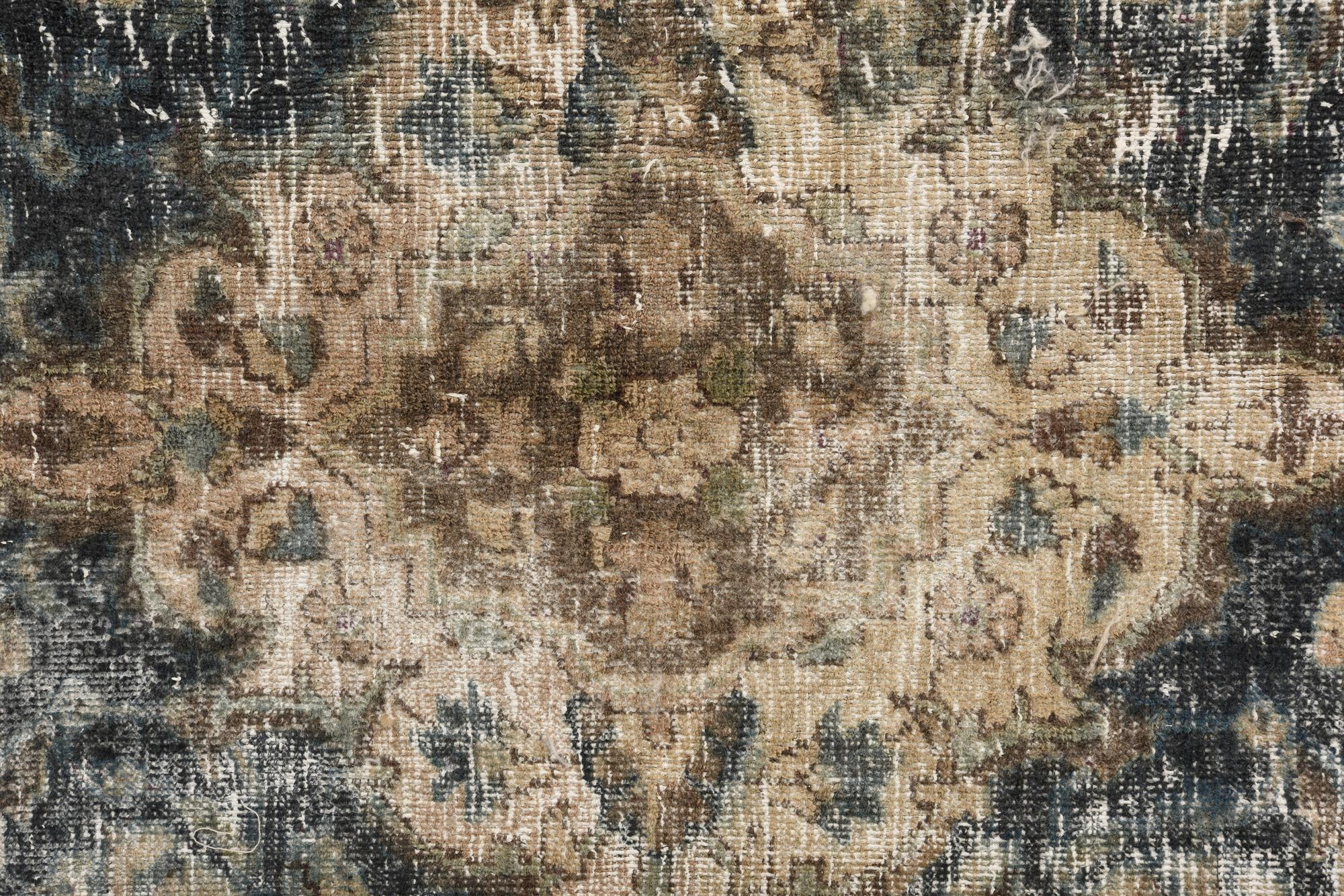 8' x 10' 6 Hand Knotted Ultra Vintage Persian Wool Rug
