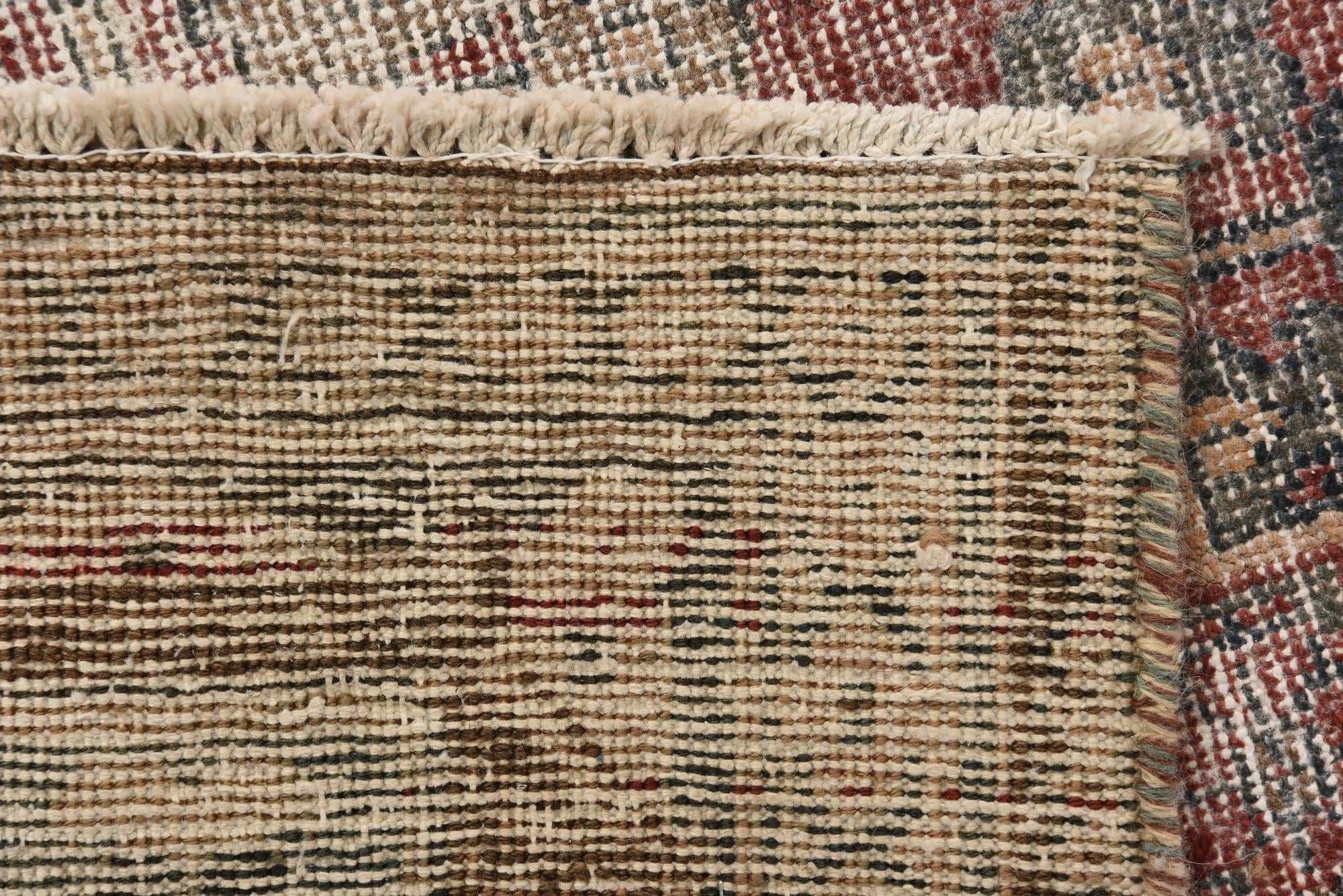 7' 3 x 10' 1 Hand Knotted Ultra Vintage Persian Wool Rug