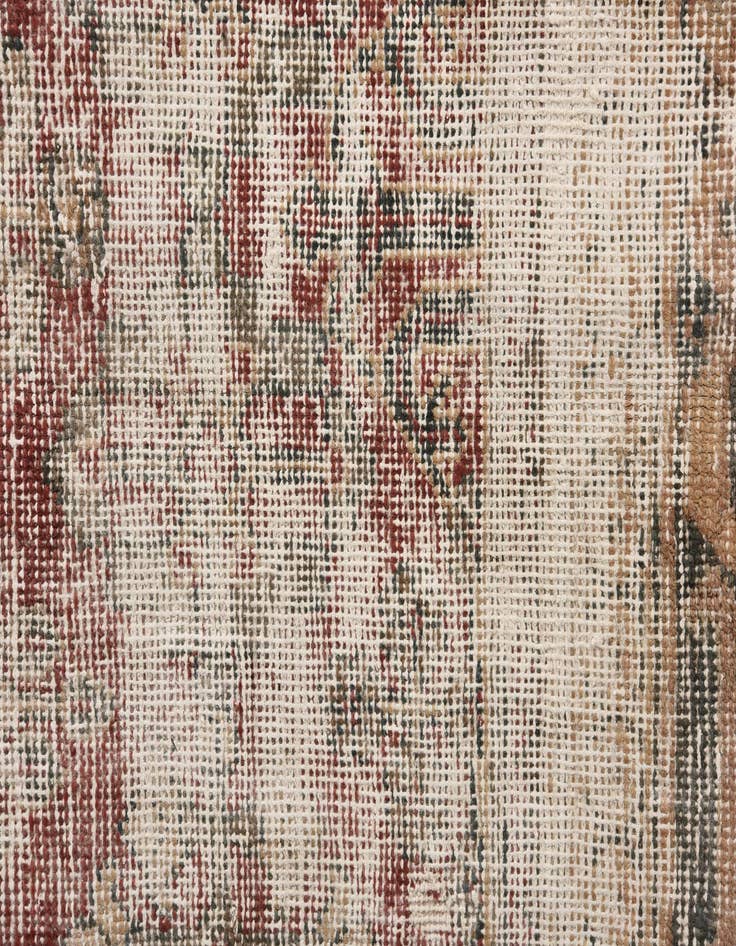 Detail image of 7' 3 x 10' 1  Hand Knotted Ultra Vintage Persian Wool Rug