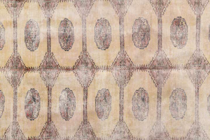 4' x 6' Hand Knotted Ultra Vintage Persian Wool Rug