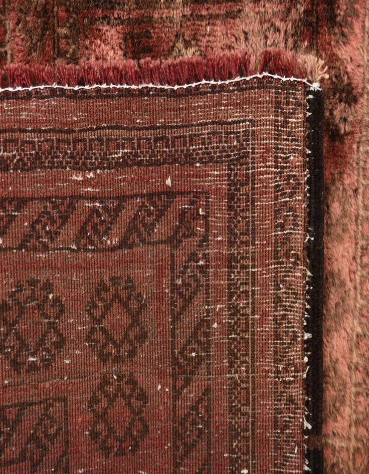 Detail image of 3' 6 x 4' 5  Hand Knotted Ultra Vintage Persian Wool Rug