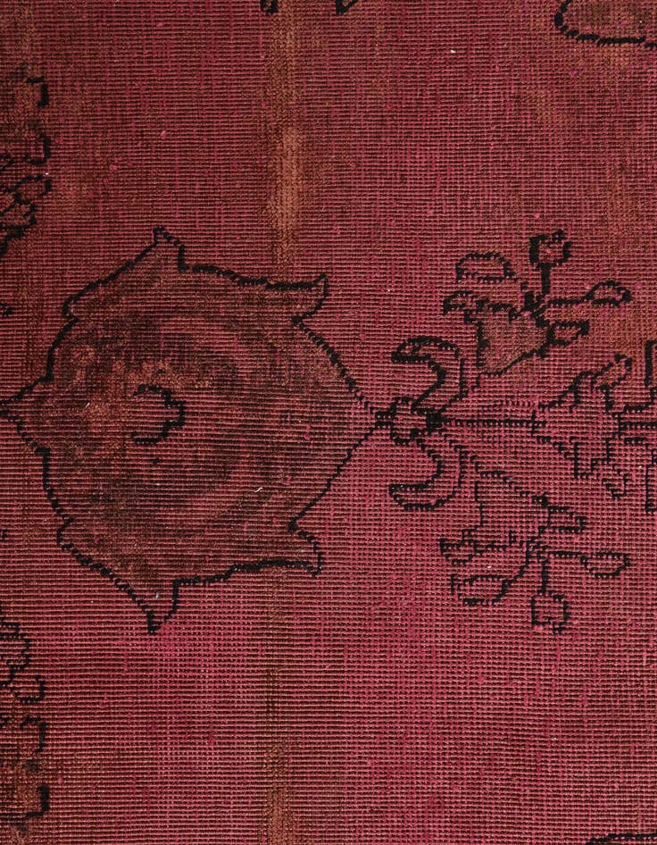 Detail image of 9' 3 x 12' 8  Hand Knotted Ultra Vintage Persian Wool Rug