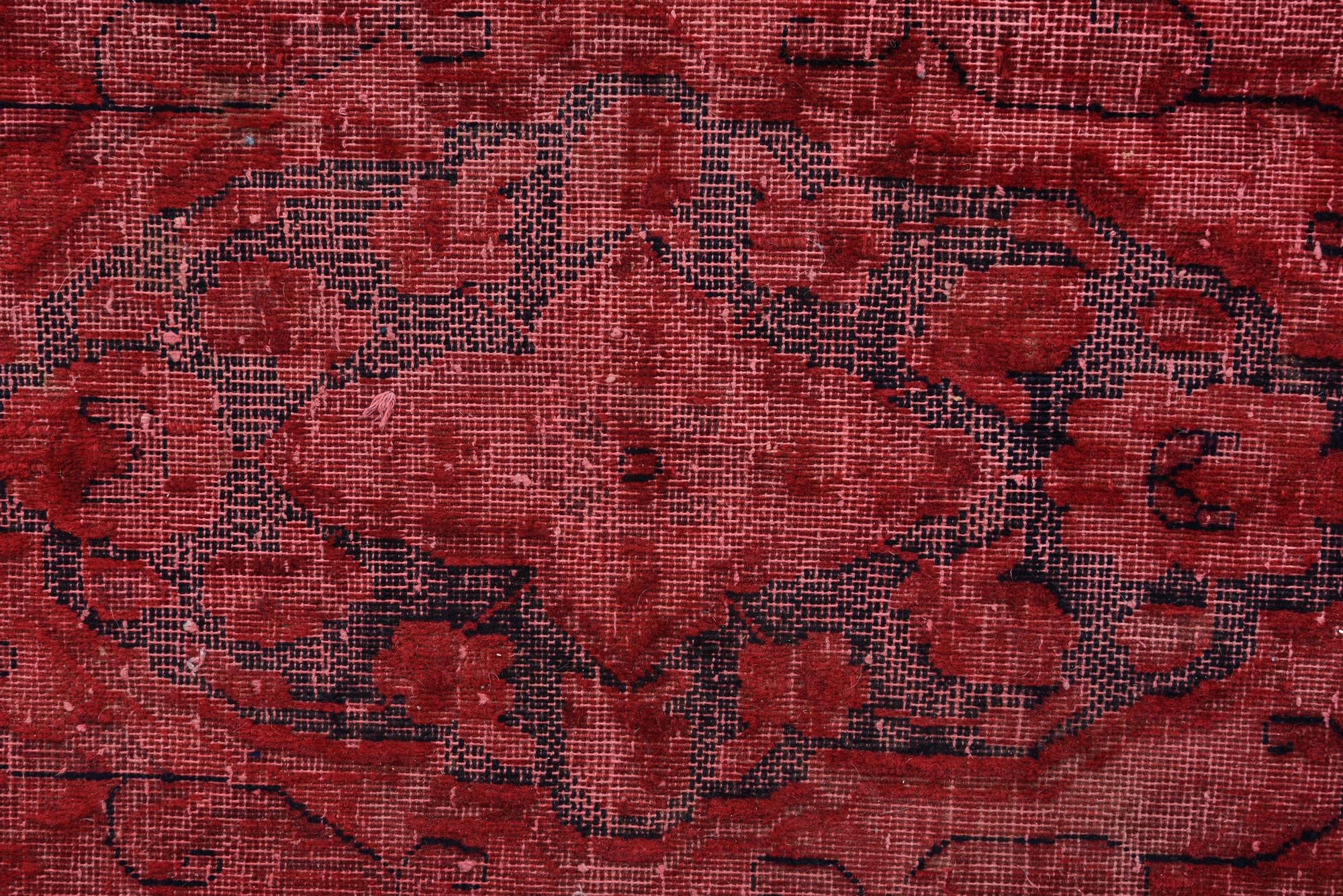 6' 6 x 9' 4 Hand Knotted Ultra Vintage Persian Wool Rug