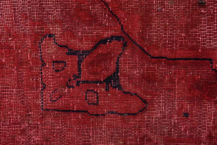 6' 6 x 9' 4 Hand Knotted Ultra Vintage Persian Wool Rug