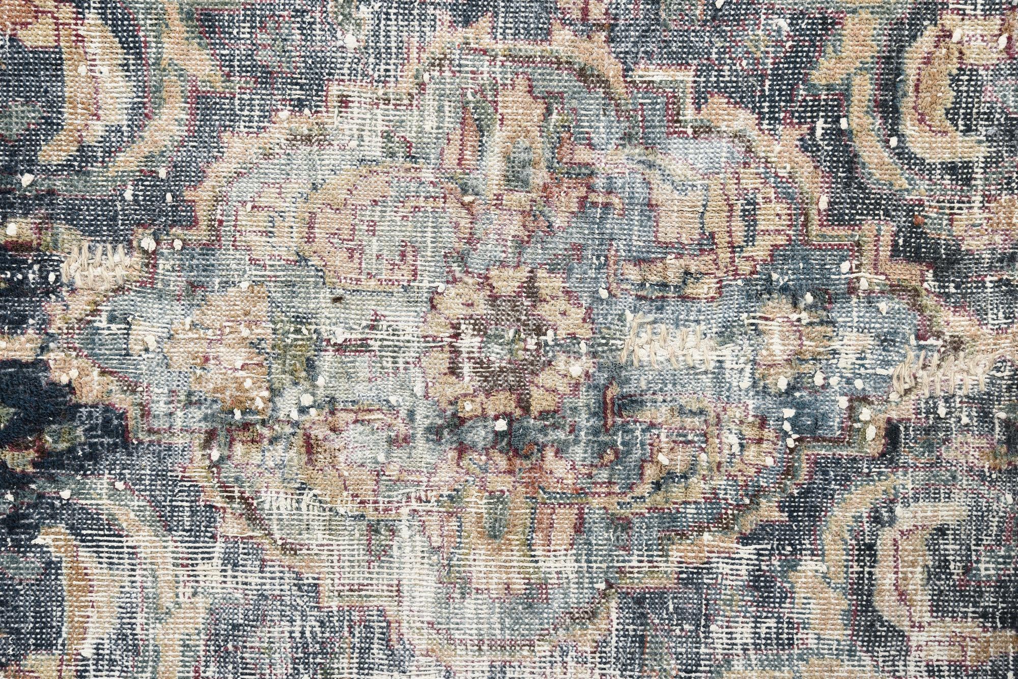9' 2 x 12' 8 Hand Knotted Ultra Vintage Persian Wool Rug