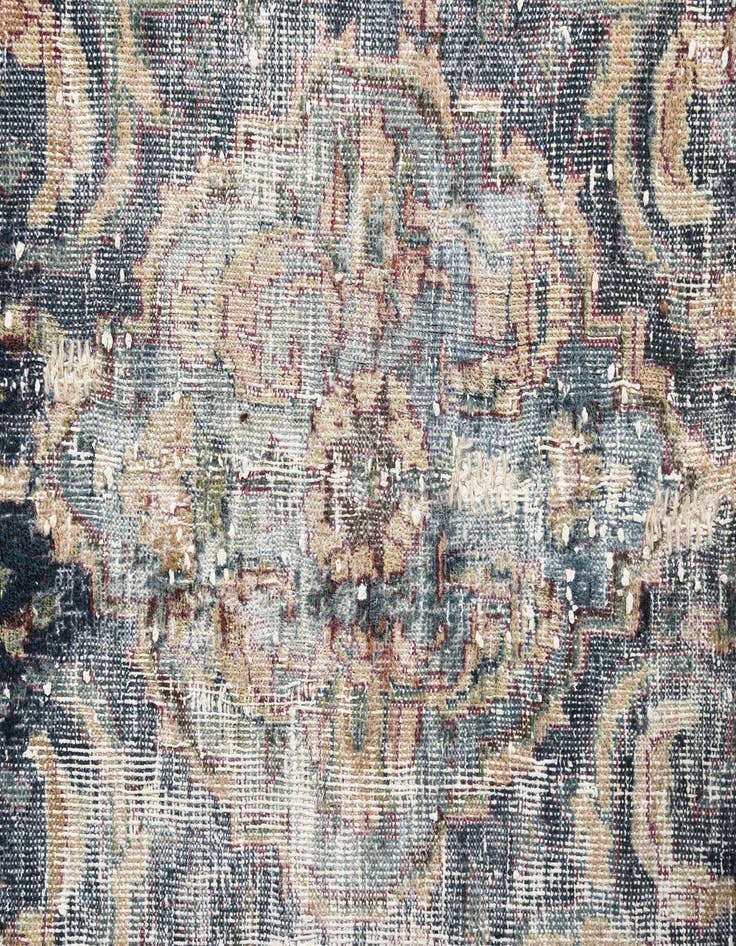 Detail image of 9' 2 x 12' 8  Hand Knotted Ultra Vintage Persian Wool Rug