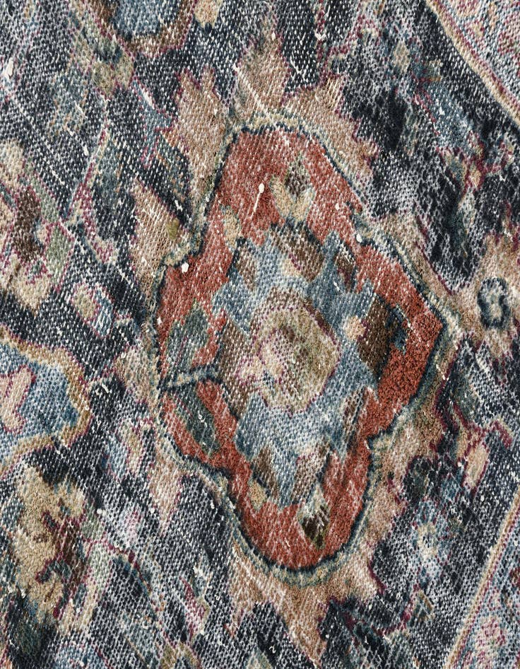 Detail image of 9' 2 x 12' 8  Hand Knotted Ultra Vintage Persian Wool Rug