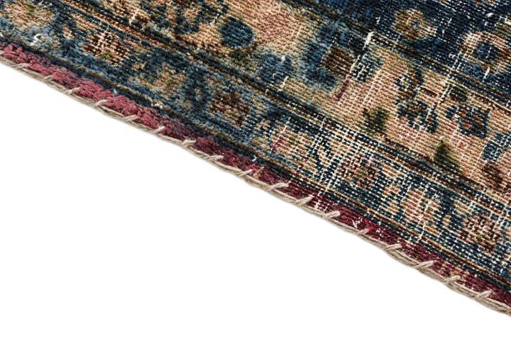 8' x 11' 1 Hand Knotted Ultra Vintage Persian Wool Rug