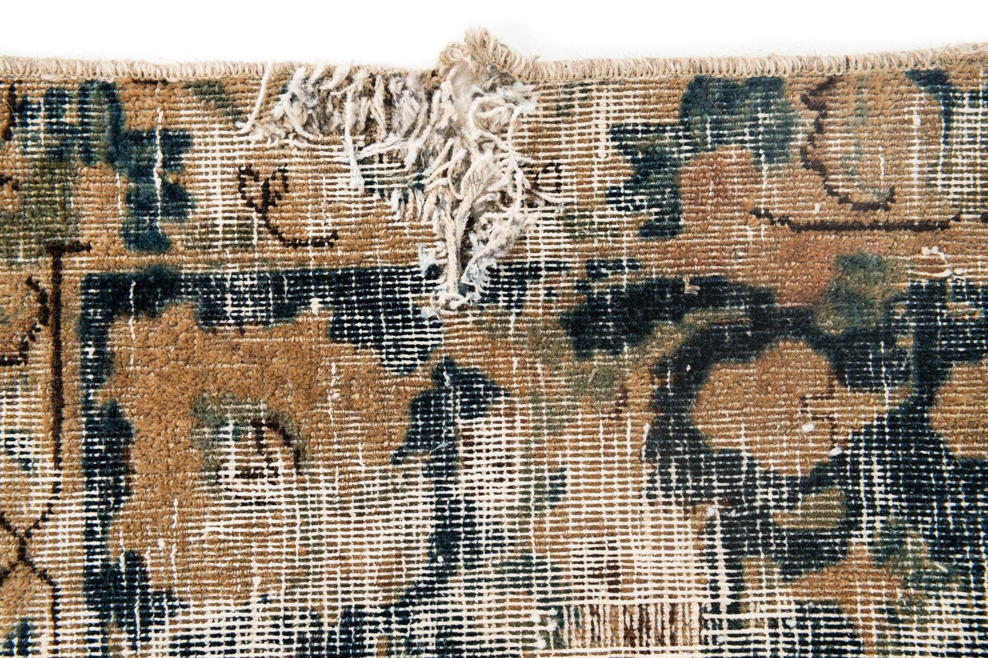 8' x 10' 8 Hand Knotted Ultra Vintage Persian Wool Rug